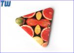 Small Regular Triangle 32GB USB Stick Full Color Digital Printing