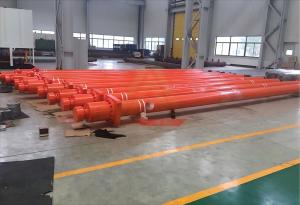 Quality Water Conservancy Hydraulic Piston Cylinder 150T Capacity Stainless Floodgate Operation wholesale