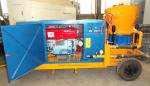 Dry Refractory Concrete Shotcrete Gunning Machine 3m3/H Diesel Drive