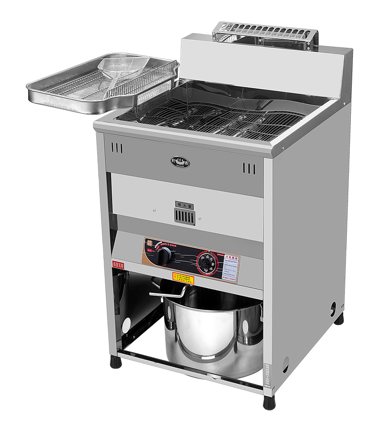 Potato Chips Deep Fryer Machine 40L Commercial Electric Deep Fryers
