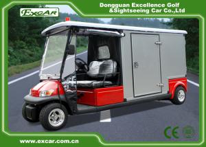 Quality Steel Chassis Waterproof Medical Golf Cart With Light And Horn wholesale