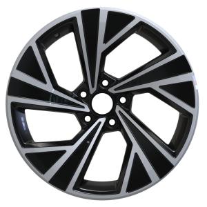 Quality Black / Gun Grey Machine Face 18 Inch Alloy Wheels Rims For VW wholesale