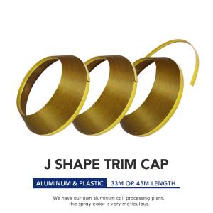 Quality Electronic Signs Jewelite Gold Channel Letter Trim Cap Materials wholesale