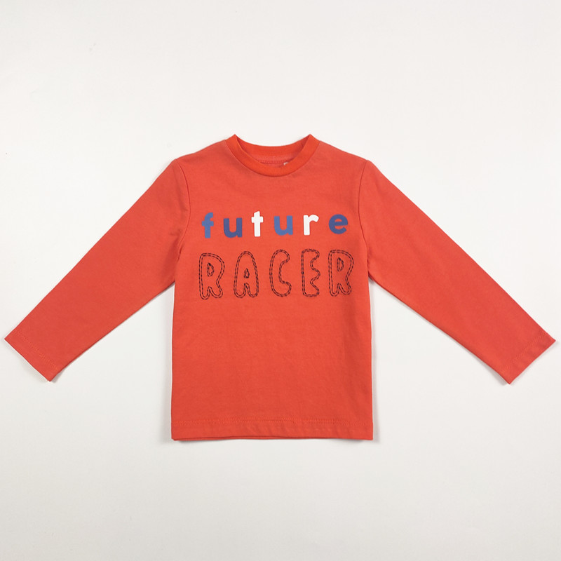 Infant Unisex Long Sleeve Autumn Tops Baby T-shirts in Casual Style with Customizable Logo