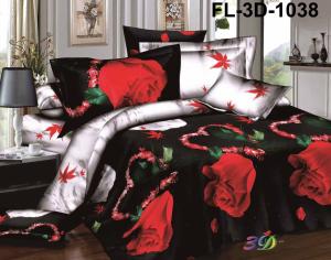 Quality 3D Disperse Printed Bedsheet Polyester Sheet Set wholesale