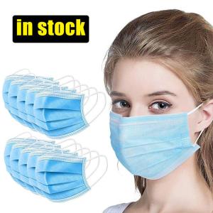 Quality Adjustable Anti Spitting Disposable 3 Layer Individual Mask wholesale