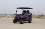 2+2-Seater Luxury Green Electric Golf Cart 14-Inch Off-Road Tires Suitable For