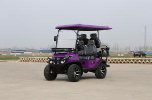 Quality 2+2-Seater Luxury Green Electric Golf Cart 14-Inch Off-Road Tires Suitable For Various Scenes Such As Mountains And Beaches wholesale