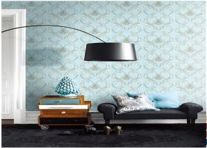 Quality Moisture Proof Country Bedroom Wallpaper Damask Designs For Household wholesale