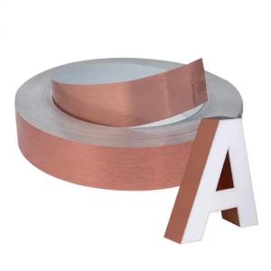 Quality Width 1400mm Channel Letter Trim Durable Gold Trim Cap Letter wholesale