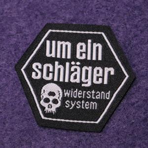 Quality Durable Die Cut Woven Apparel Labels / Sew In Name Labels Tags For Sportswear wholesale