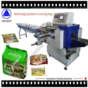 Quality Blue Reciprocating Automatic Packing Machinery PVC Wrap Packing Machine wholesale