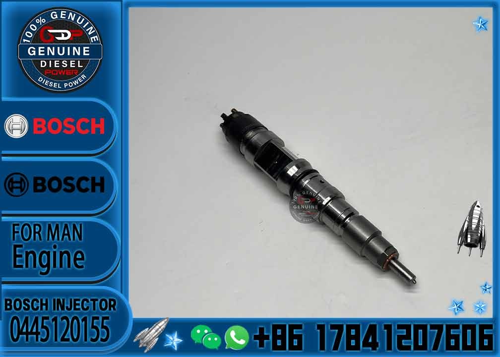 Fuel Injectors 0445120155 0445120154 0 445 120 155 Common Rail Injector 0445120100 for MAN engines