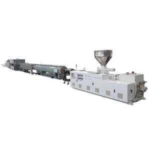 Quality PVC Pipe Making Machine / Plastic Pipe Extrusion Line 200 - 400mm wholesale