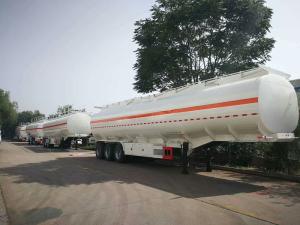 Quality 45m3 fuel transport tanker trailer oil tanker truck trailer price 3 axles wholesale