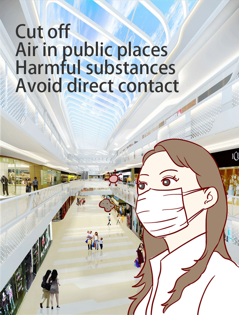 KN95 masks made in China for epidemic prevention and control