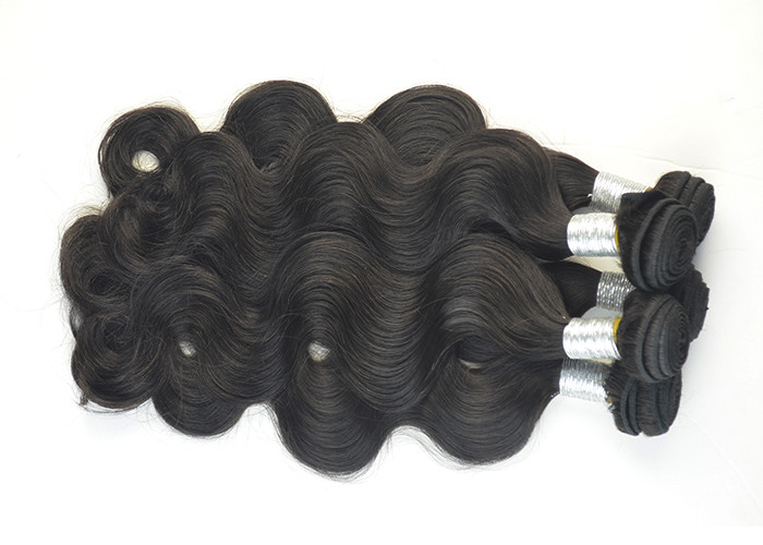 5A Virgin Peruvian Hair Extensions , 14 Inch 32 Inch Deep Wave Hair