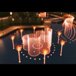 Music Control Large Lake Water Fountains Hotel Stainless Steel