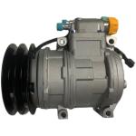 24V DC Yutong Bus Air Conditioner Compressor GY10P17C Rear Outlet Double B Slot
