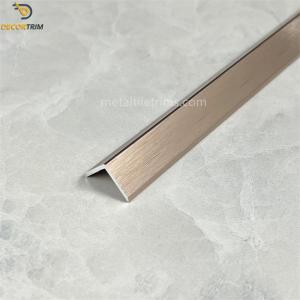 Quality Tile Corner Guard Wall Corner Protector Strips Coffee Color 2.5 Meters Length wholesale
