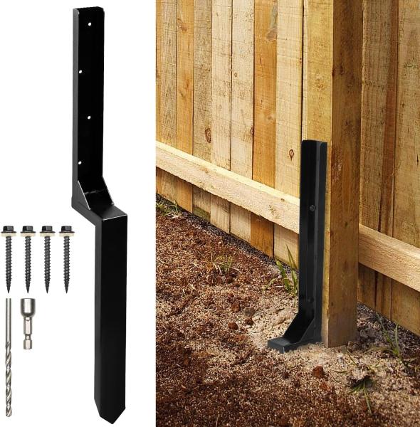 Farm Fence Heavy Duty Steel Fence Post Repair Stakes with Powder Coated Coated