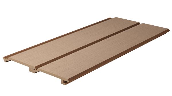 Waterproof No Crack Classic Wall Cladding 148 X 21 Wood Plastic Composite Wall