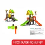 Preschool Playground Equipment Plastic Slide Outdoor YST ISO9001 LLDPE
