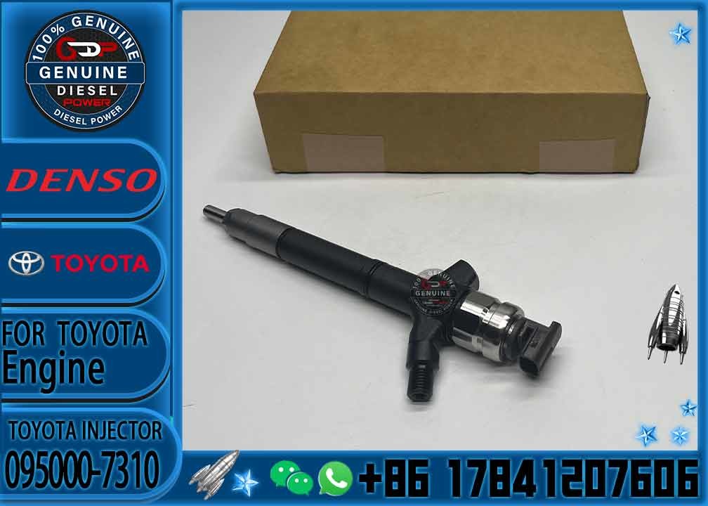 NEW 095000-7310 Fuel Injector 095000 7310 Common Rail Injector 0950007310 for Toyota Auris 2.0 d