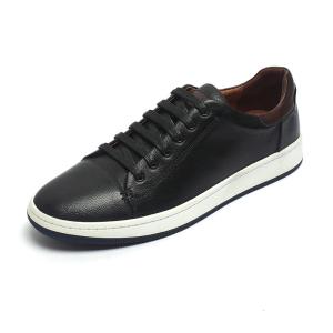 Quality Summer Anti Odor Breathable Mens Leather Sneakers wholesale