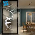 Digital Ceramic Printing Insulated Glass 6+12A+6mm For Curtain Wall
