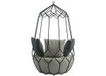 39.76'' X 65.75''H Outdoor Iron Ceiling Hanging Swing Chair