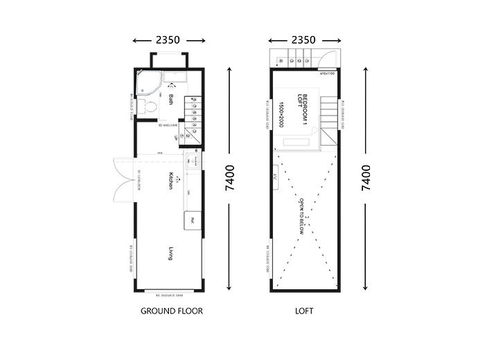 Compact Modular Home Prefabricated Tiny House On Wheels For Mobile Living In USA
