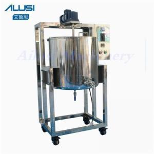 Quality 50L Movable Double Jacket Candle Wax Lipstick Mixing Making Machine AC220V 50Hz/60Hz wholesale