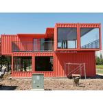 Prefabricated Steel Structure Container Restaurant Kitchen Bedroom with Aluminum