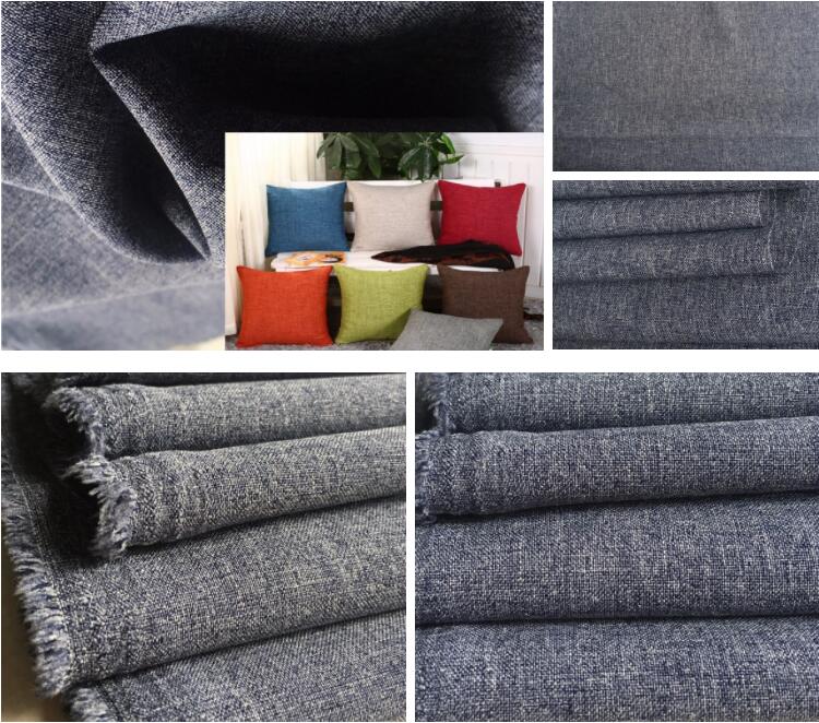 High Density Linen Cationic Polyester Fabric for Sofa Home Textile 300D 40D*300D 40D