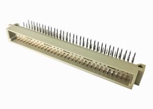 Quality Brass DIN 41612 Connector Pcb Right Angle Connector 2.54 Mm Pitch Header wholesale