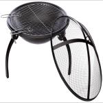 Amazon wood burning fire pit bowl outdoor charcoal patio bbq grill