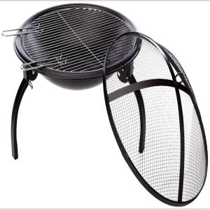 Quality Amazon wood burning fire pit bowl outdoor charcoal patio bbq grill wholesale