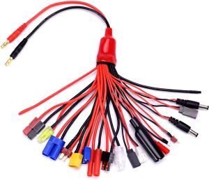 Quality 19 In 1 Lipo Battery RC Charger Cable Practical Multifunctional wholesale