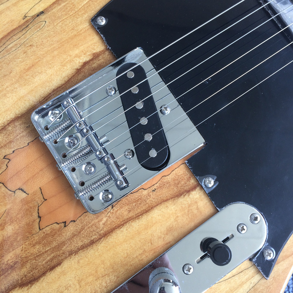 High quality custom TL electric guitar Maple fingerboard free shipping cost