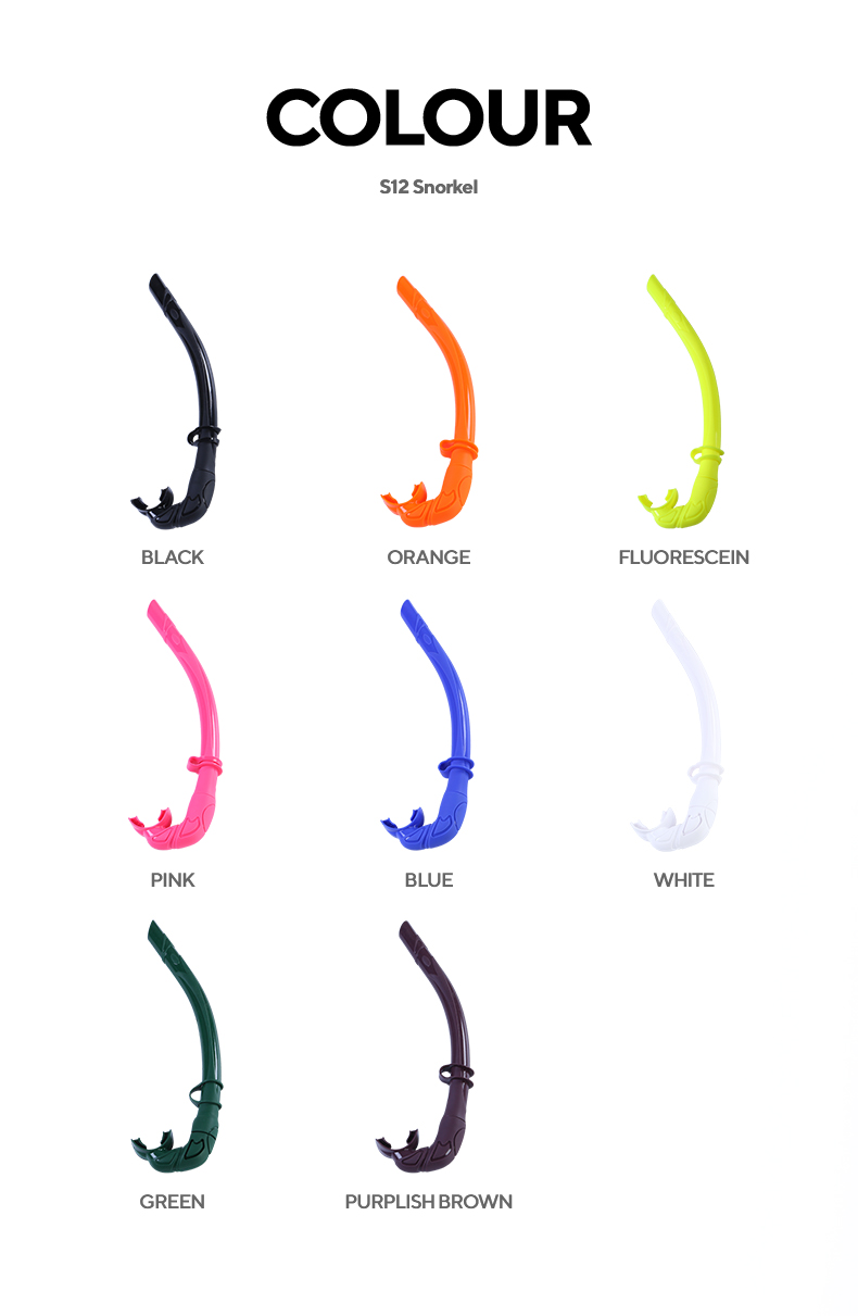 65CC Low Volume Easybreath Snorkel Mask Set Freediving Gear
