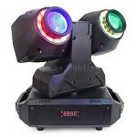 Unlimited Pan Rotation Double Head 30w RGBW 4in1 Mini Dual Beam LED Moving Head