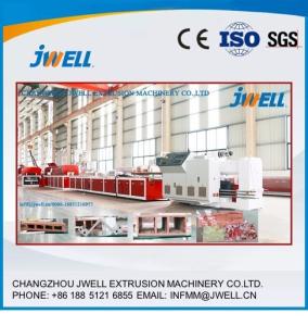 Quality Automatic extruder line for manufacturing PVC/WPC profiles wallboard and floor wholesale
