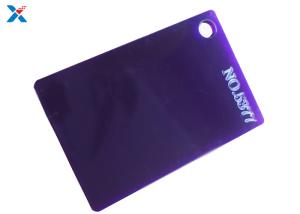 Quality Translucent Purple Plexiglass Colour Plastic Sheet 1.2g/cm3 Density wholesale