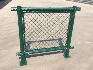 Quality PVC Chain Link Fence for Tennis Soccer Field Court Yard and Garden wholesale