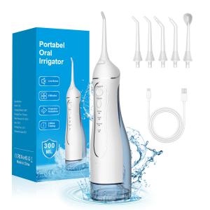 Quality Cordless Travel Home Electric Dental Water Flosser with Rechargeable Battery and Large Tank wholesale