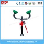 Double Spray Head Laboratory Eyewash Station High Gloss Thick Plating