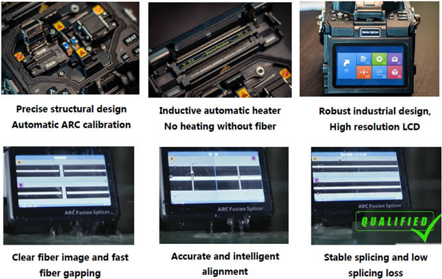Ribbon Fiber / Specialty Fiber Fusion Splicer PMF Polarization Maintaining Fiber