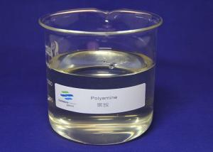 Quality Polyamine Flocculant Chemicals With Light Yellow Viscous Liquid 50% Solid Content wholesale