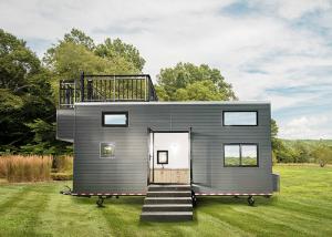 Quality US Stander Eco-Conscious Living And Architectural Ingenuity Prefabricated Tiny House On Wheels wholesale